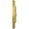 Ekena Millwork Amelia Ceiling Medallion (Fits Canopies up to 4 1/8"), Hand-Painted Rich Gold, 15 3/4"OD x 5/8"P CM16AMRGS - alternate 2